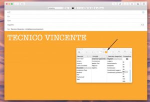 cambiare sfondo colore mail su mac