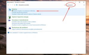 impostazioni prestazioni windows10