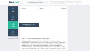 tempmail servizio mail temporanea