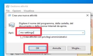 menu start windows 10 errore critico soluzione