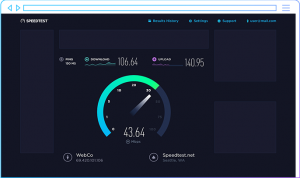 speed test adsl ookla