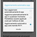 disattivare aggiornamenti app play store android opzione