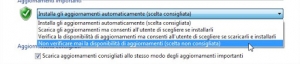 impostazione windows update non verificare aggiornamenti